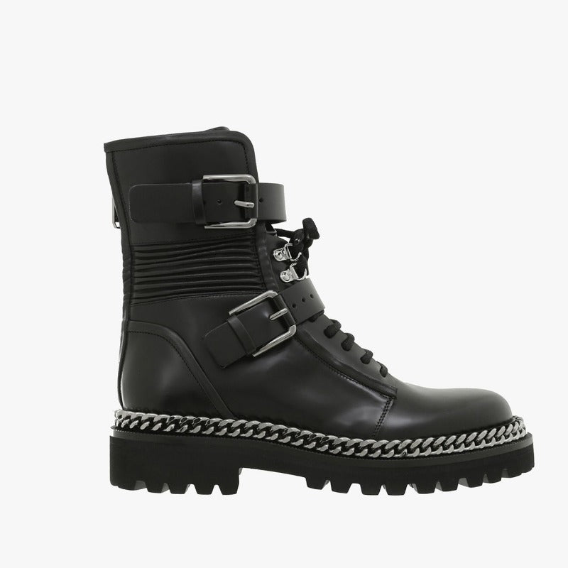 Balma*in Boots Zipper Black