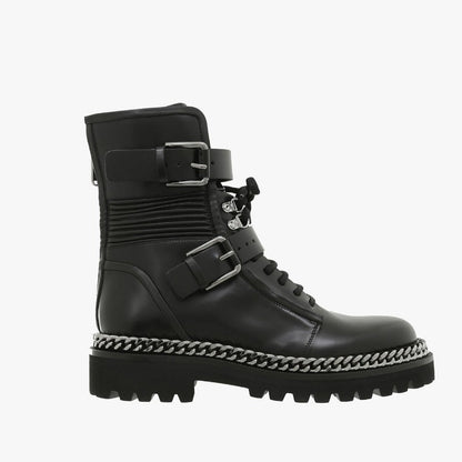 Balma*in Boots Zipper Black