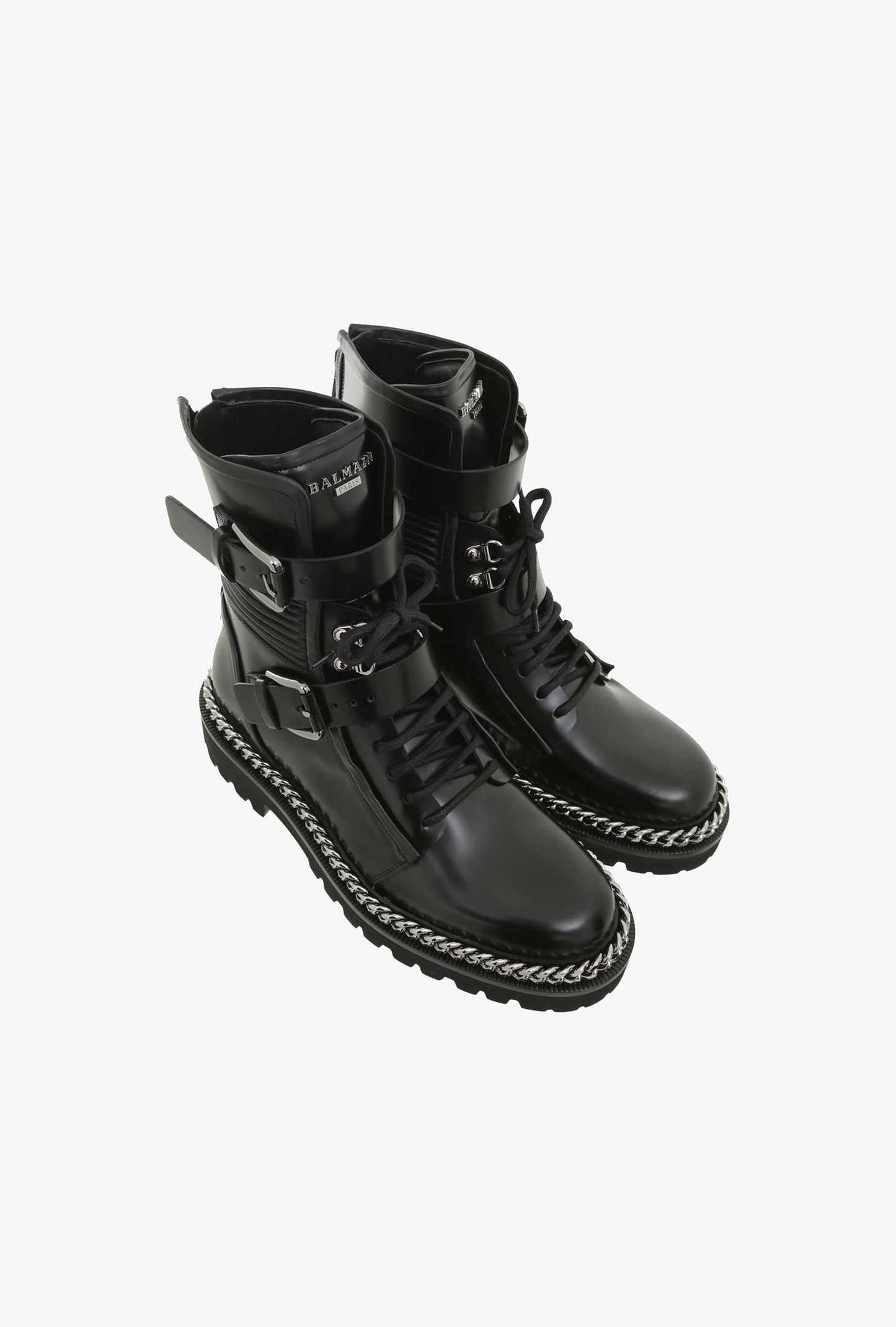 Balma*in Boots Zipper Black
