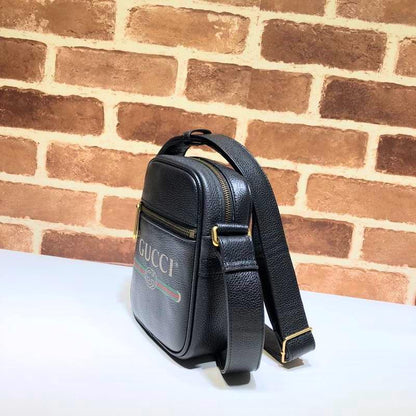 GU Bag Small Leather Black