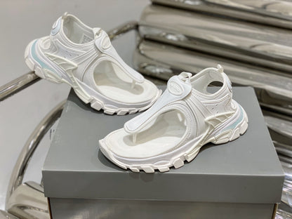 SNBAL  Track Trainers Sandals White