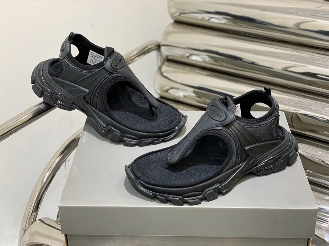 SNBAL  Track Trainers Sandals Black