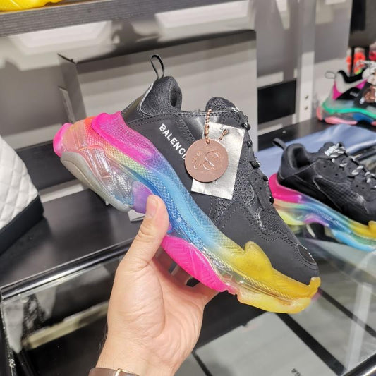 SNBAL  Triple S Sneakers Clear Sole