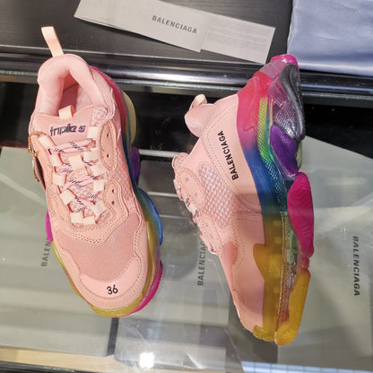 SNBAL Triple S Sneakers Clear Pink