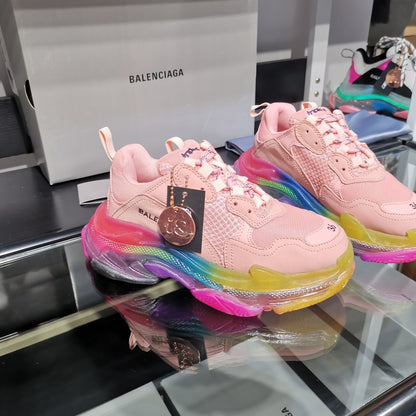 SNBAL Triple S Sneakers Clear Pink