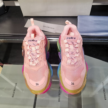 SNBAL Triple S Sneakers Clear Pink