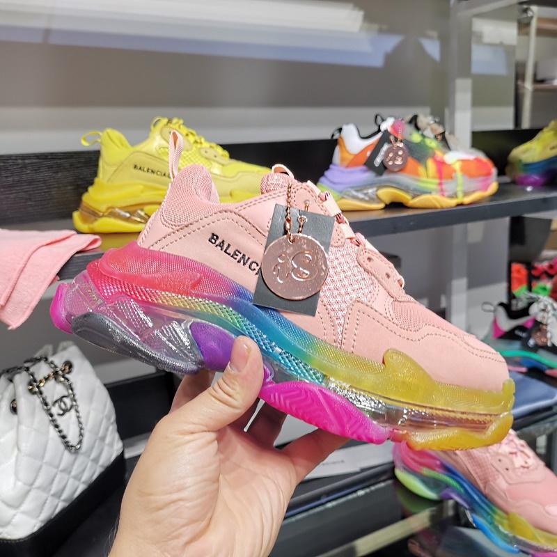 SNBAL Triple S Sneakers Clear Pink