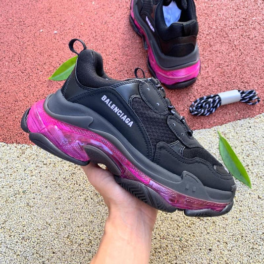 SNBAL  Triple S Clear Sole Sneakers