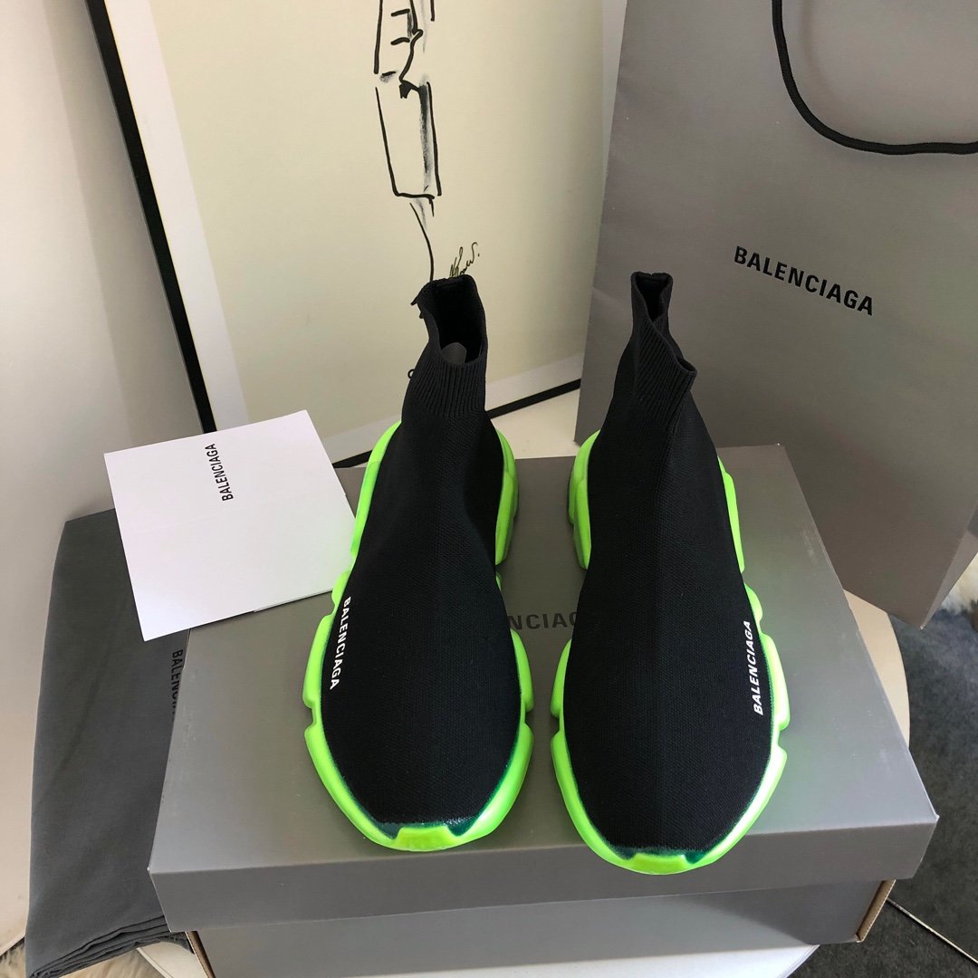 SNBAL  Speed Trainer Green Sneakers
