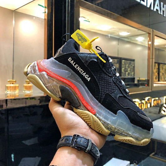 SNBAL  Triple S Sneakers Transparent Sole