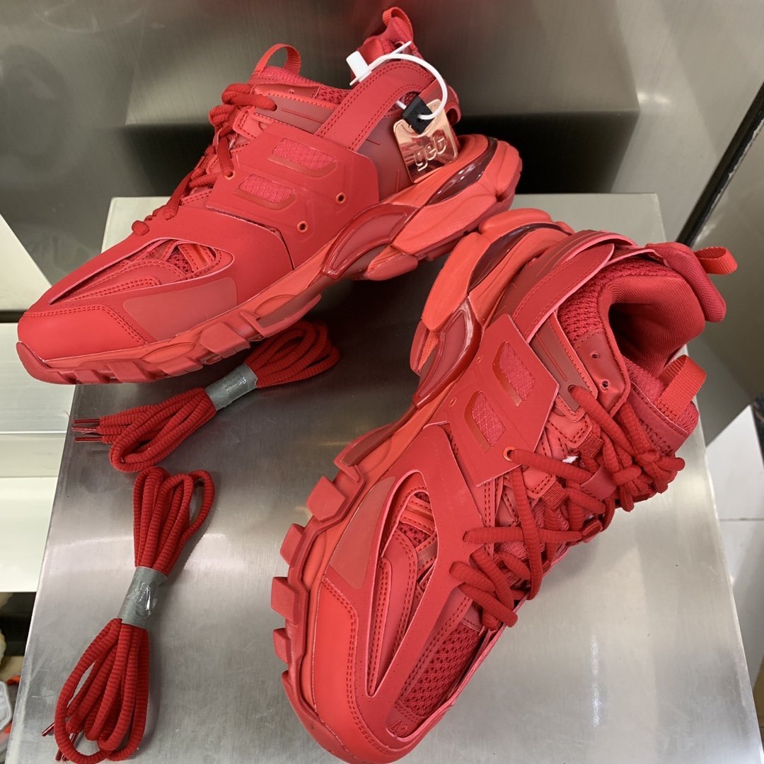 SNBAL  Track Trainers Sneakers Red