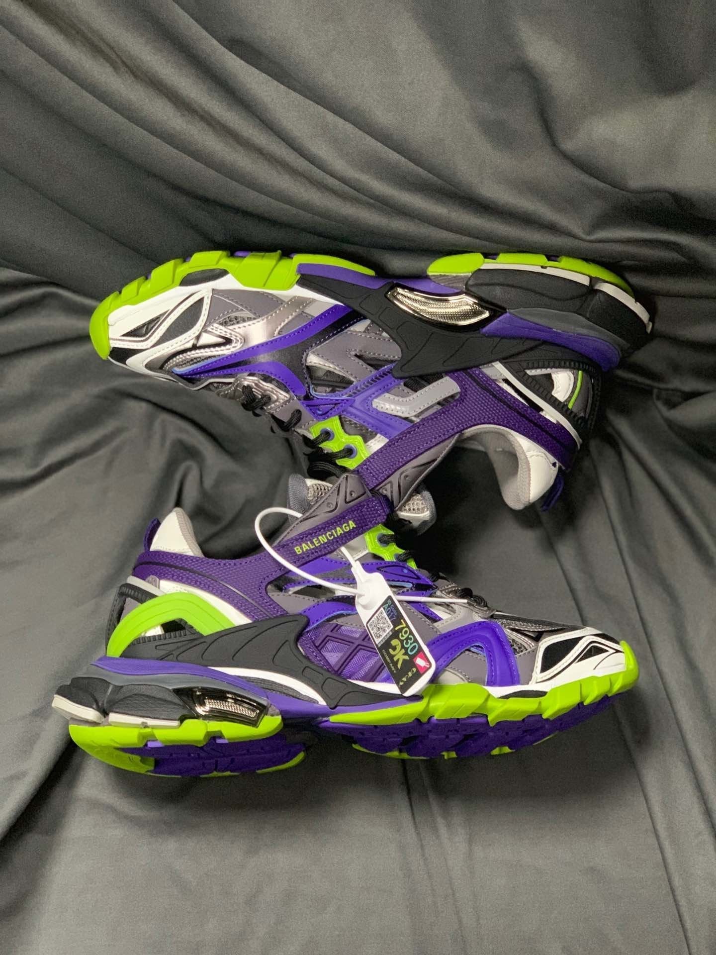 SNBAL  Track Trainers Sneakers 2 Purple