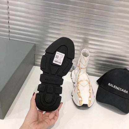 SNBAL Trainers Sneakers White Chain
