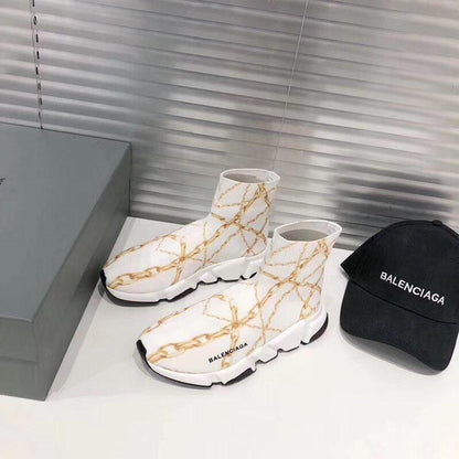 SNBAL Trainers Sneakers White Chain