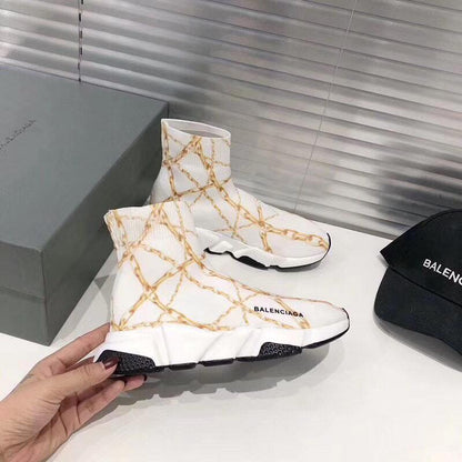 SNBAL Trainers Sneakers White Chain