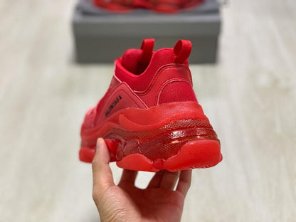 SNBAL  Triple S Sneakers Red