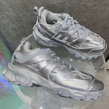 SNBAL  Track Trainers Sneakers Silver