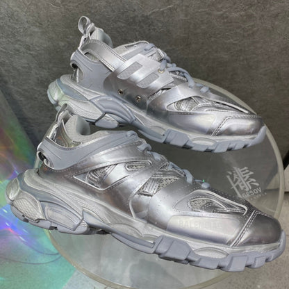 SNBAL  Track Trainers Sneakers Silver