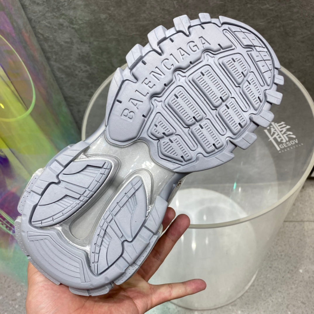 SNBAL  Track Trainers Sneakers Silver