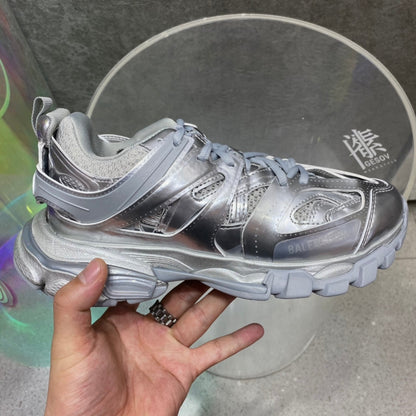 SNBAL  Track Trainers Sneakers Silver