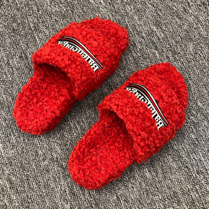 SNBAL Slippers Furry 2  Color 's