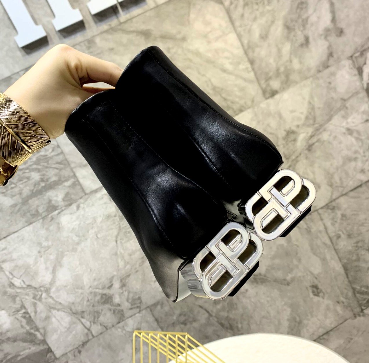 SNBAL Boots  Black Heels