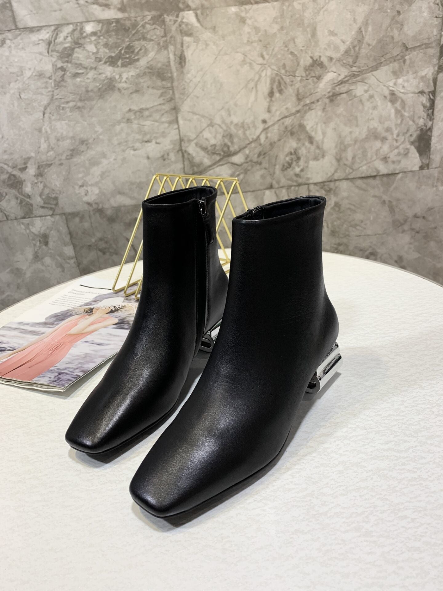 SNBAL Boots  Black Heels