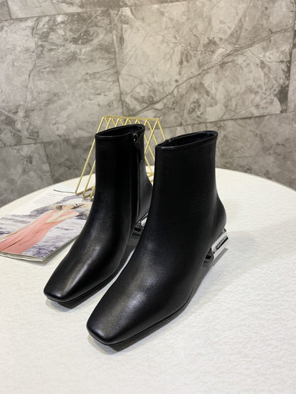 SNBAL Boots  Black Heels