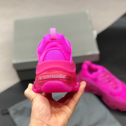 SNBAL  Triple S Clear Sole Fuchsia
