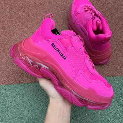 SNBAL  Triple S Clear Sole Fuchsia