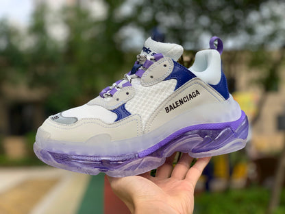SNBAL  Triple S Clear Sole Purple