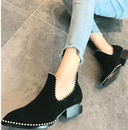 SNBAL Shoes Black Suede