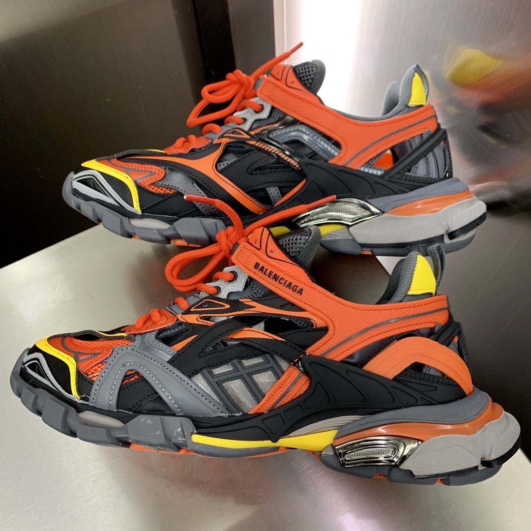 SNBAL  Track Trainers Sneakers 2 Orange