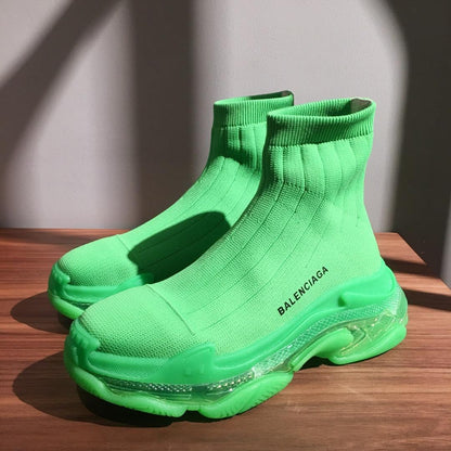 SNBAL  Triples Sock Sneakers Green