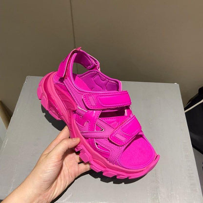 SNBAL  Track Sandals  Fuchsia