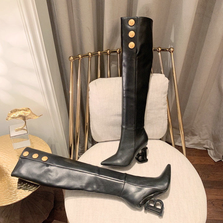 BALM  Boots High Knees 2 Color 's