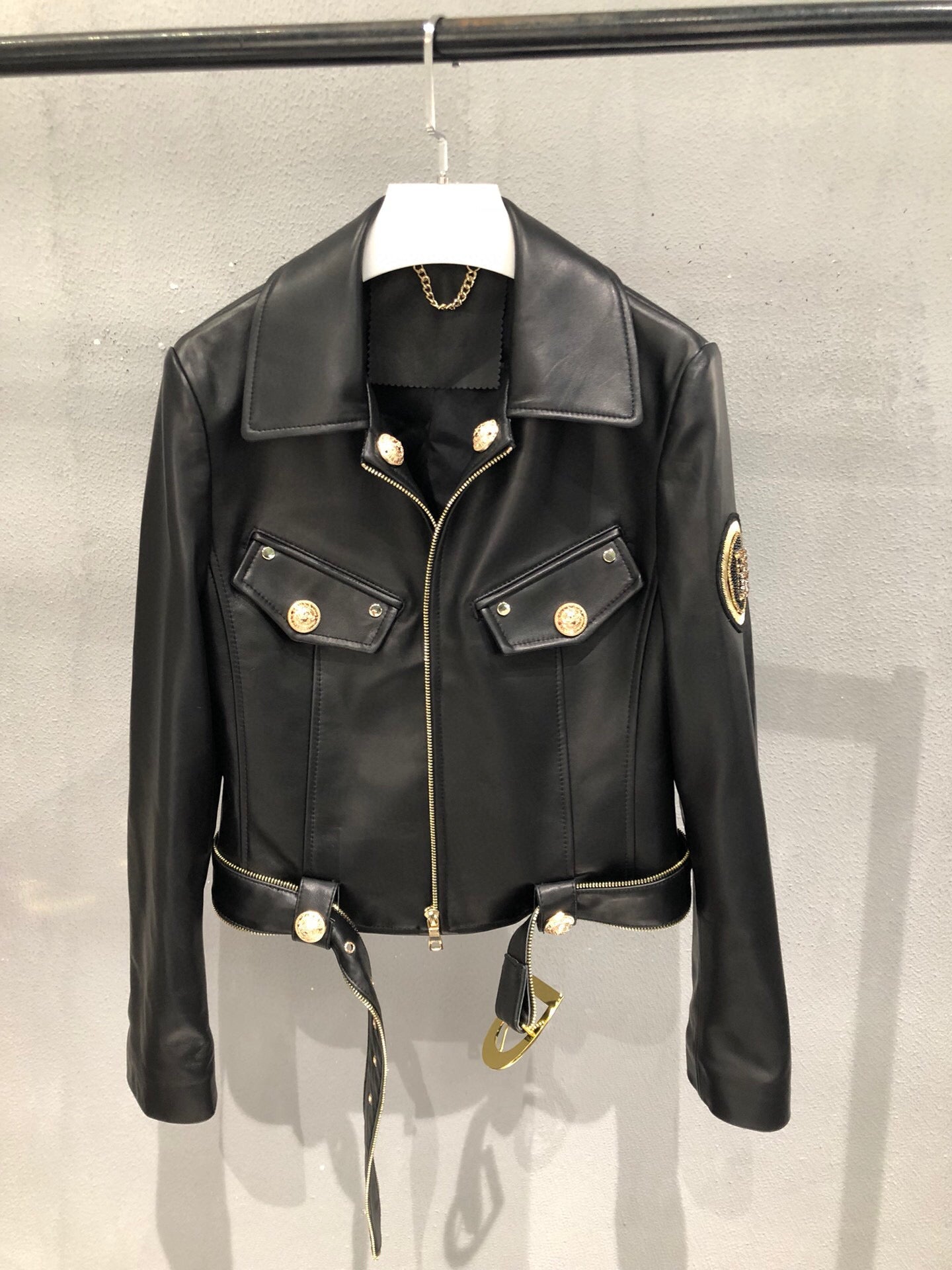 BALMA  Leather Jacket 2 Color 's