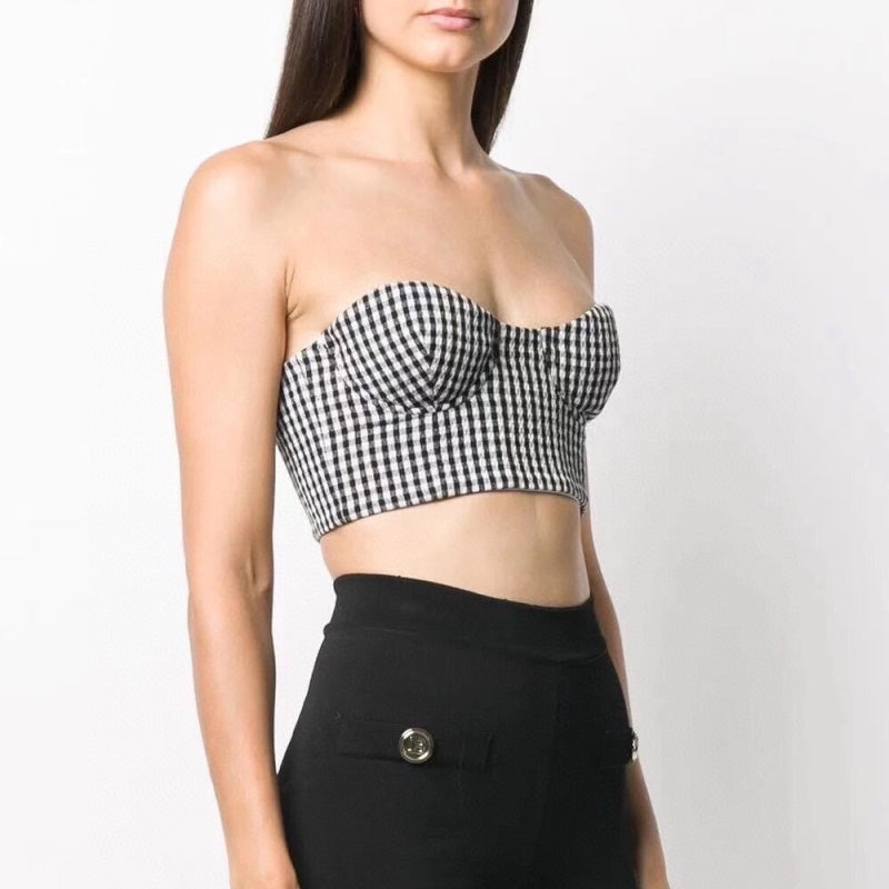 BALMA Bustier T-shirt  Top Woman