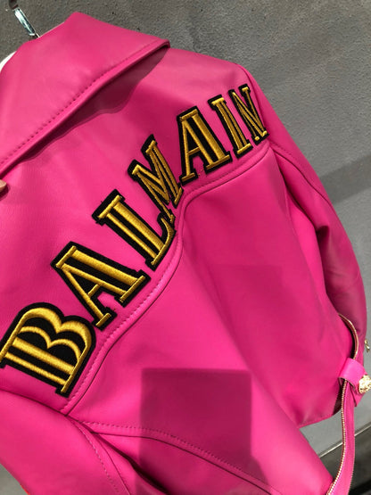 BALMA  Leather Jacket 2 Color 's