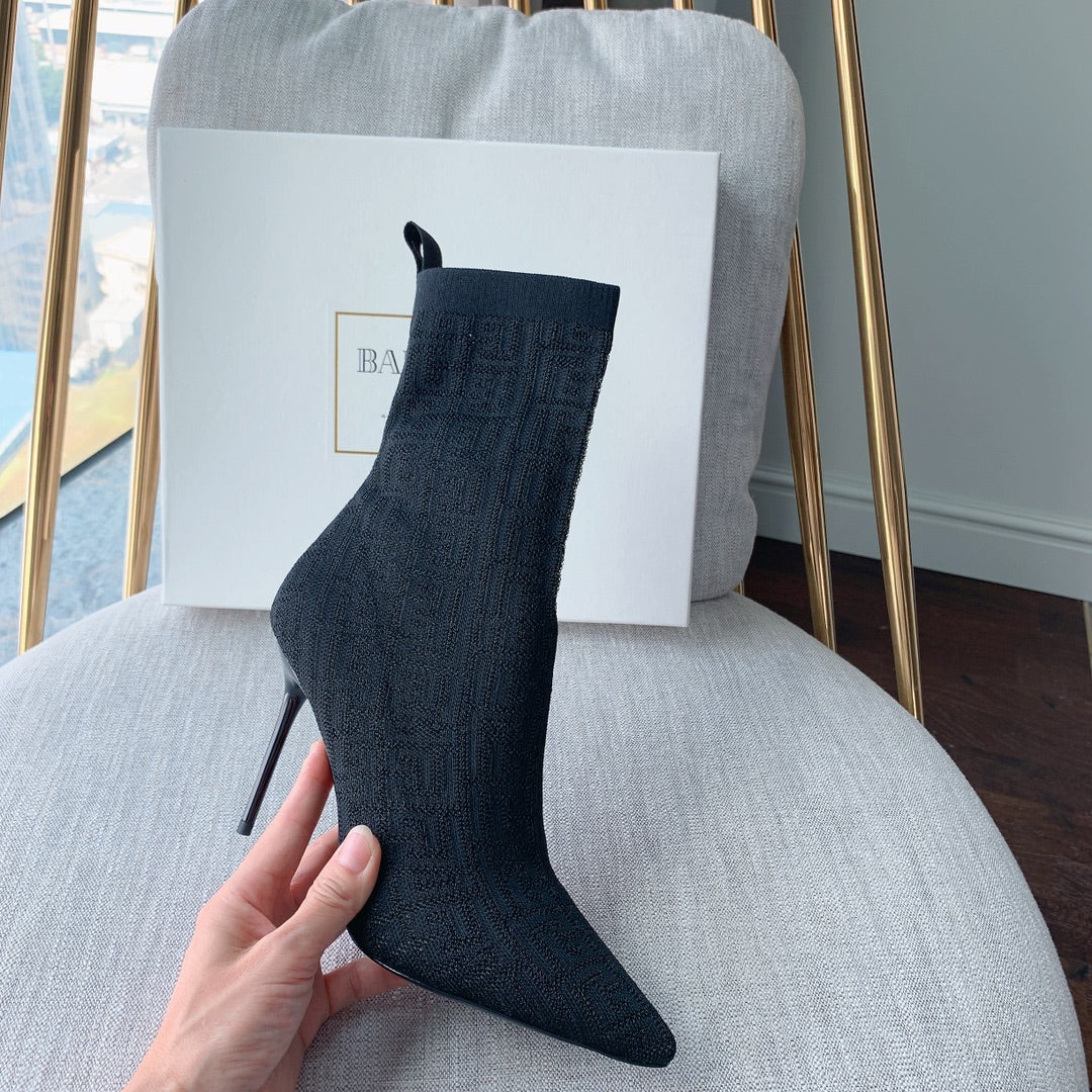 BALMA Boots Thigh RAVEN  2 Color 's