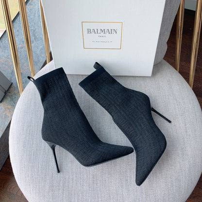 BALMA Boots Thigh RAVEN  2 Color 's