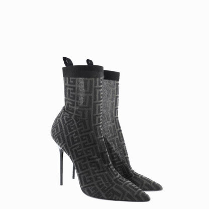 BALMA Boots Thigh RAVEN  2 Color 's