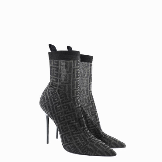 BALMA Boots Thigh RAVEN  2 Color 's