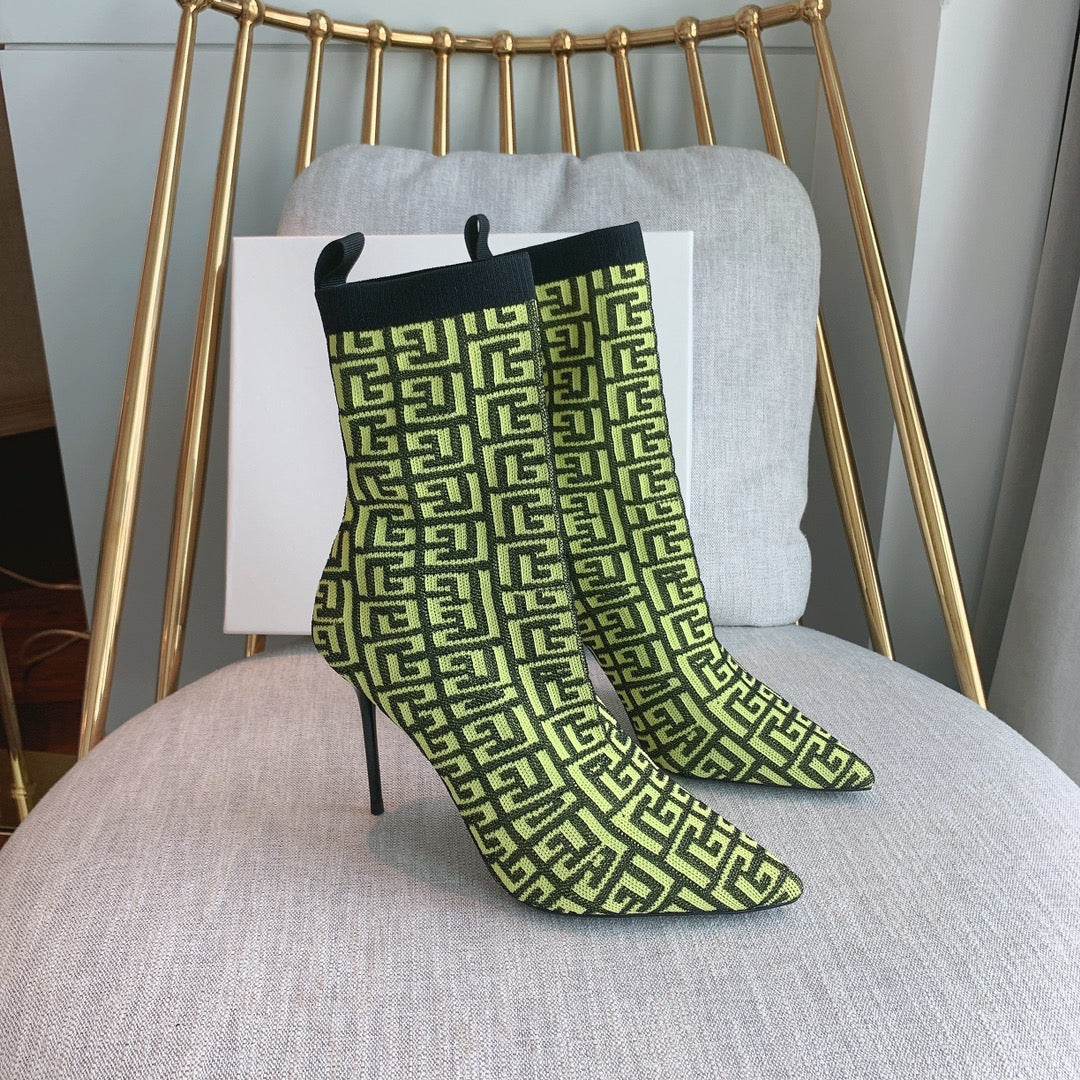 BALMA Boots Thigh RAVEN  2 Color 's