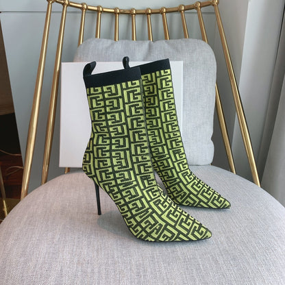 BALMA Boots Thigh RAVEN  2 Color 's