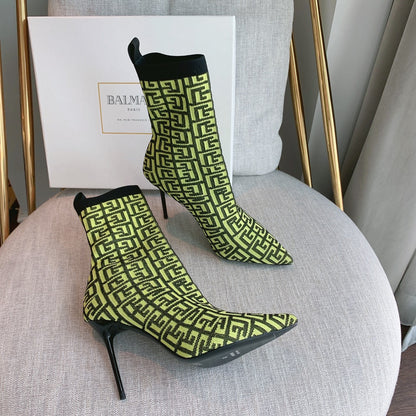 BALMA Boots Thigh RAVEN  2 Color 's