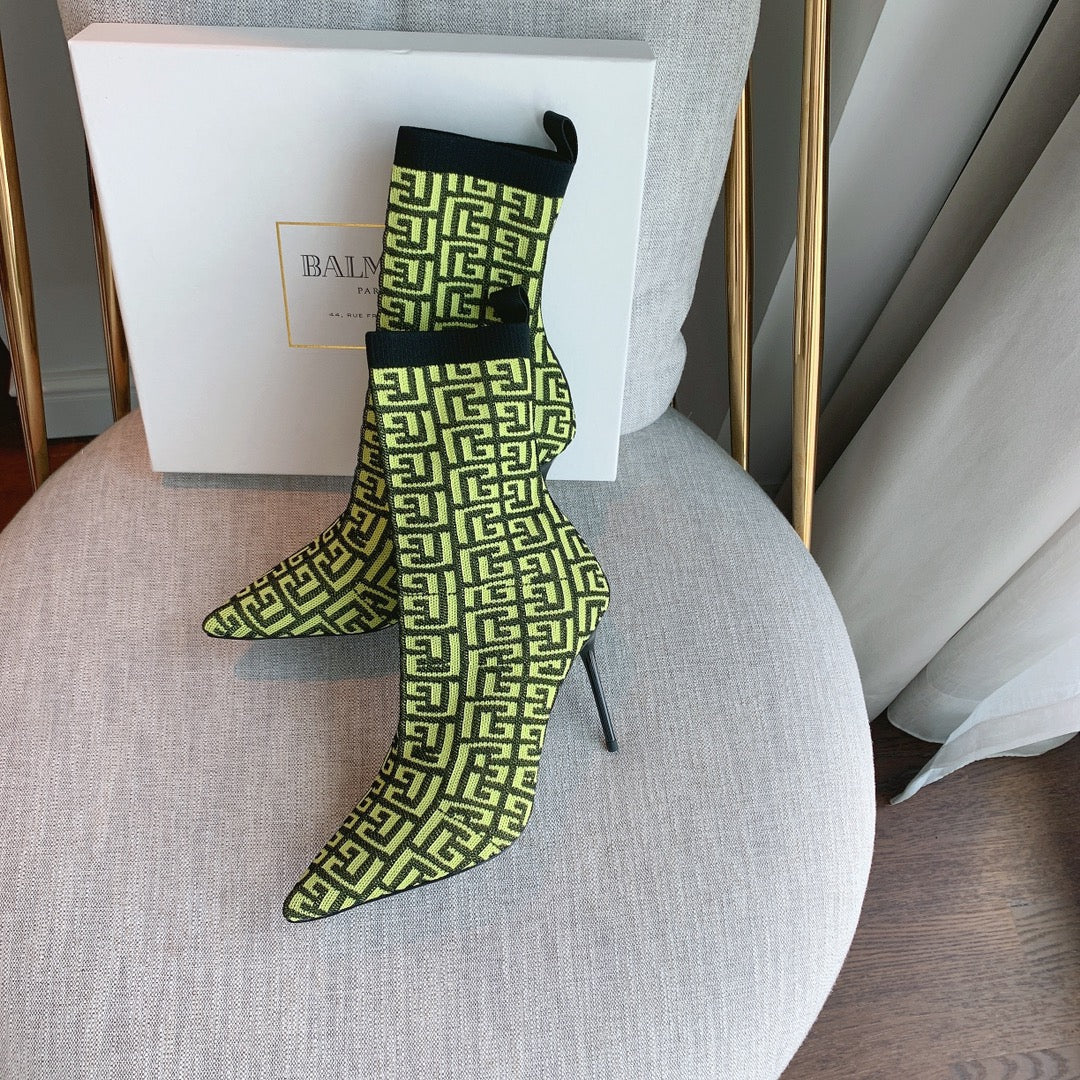 BALMA Boots Thigh RAVEN  2 Color 's