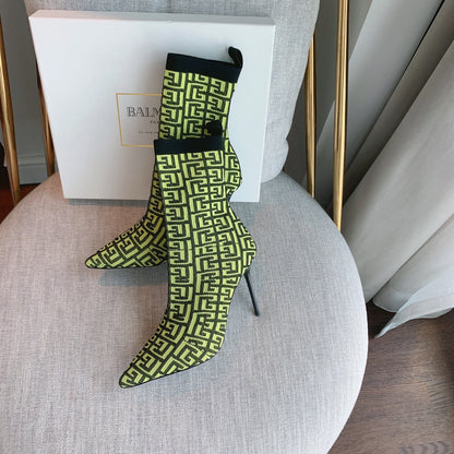 BALMA Boots Thigh RAVEN  2 Color 's