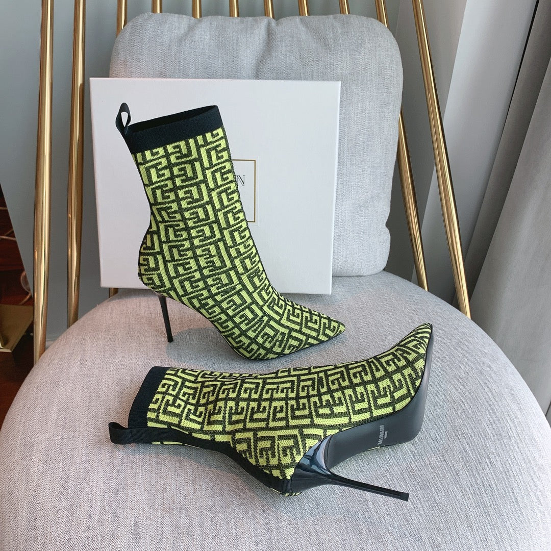BALMA Boots Thigh RAVEN  2 Color 's