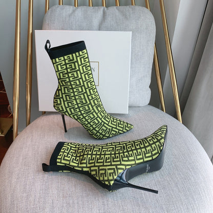 BALMA Boots Thigh RAVEN  2 Color 's